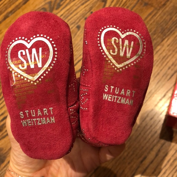 Girls Stuart weitzman pink booties - Picture 3 of 3